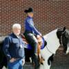 2009 Hoosier Horse Fair. King Blue Maximum , Jim Conley, and Amy Gibson.